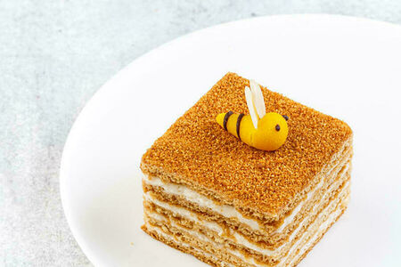 Медовик с заварным кремом