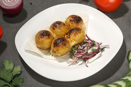 Картофель на вертеле