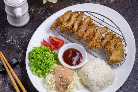 Донкас с курицей