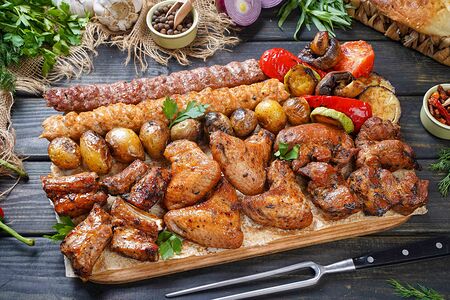 Ассорти 7 шампуров