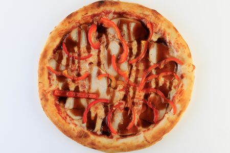 Пицца с курочкой BBQ