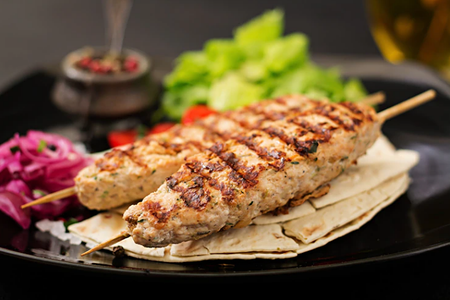 Люля-кебаб из свинины