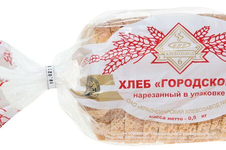 Хлеб Городской нарез 1с п/уп Хз№ 6