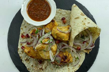 Шашлык из куриного филе