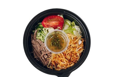 Фреш-салат с говядиной