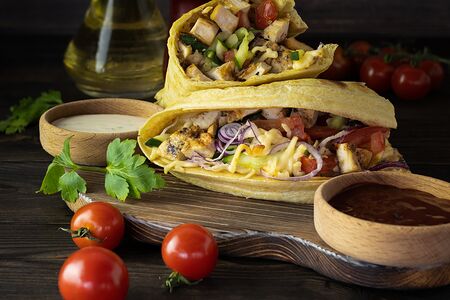 Президентская пицца на углях