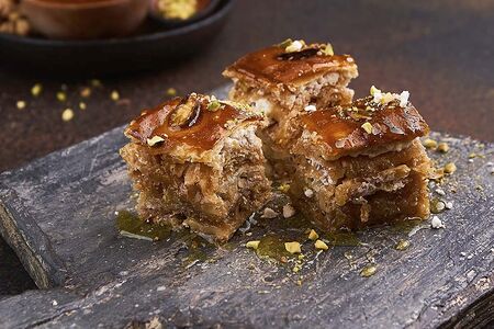 Пахлава с белком