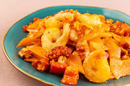 Креветки в кляре