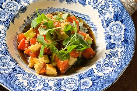 Тартар из лосося