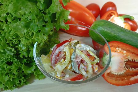 Салат Мексика