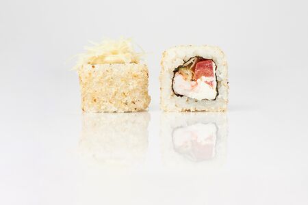 Цезарь ролл с креветкой