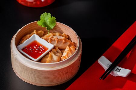 Гёдза креветки-овощи