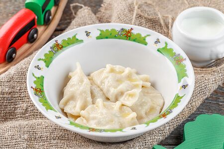 Пельмени с курицей