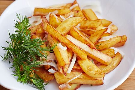 Картофель жареный