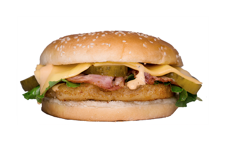 Бекон чикен бургер