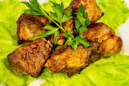 Шашлык из cвинoй мякоти