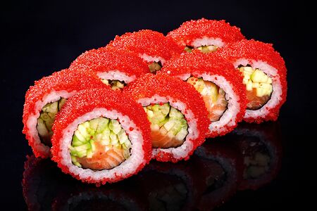 Калифорния с лососем