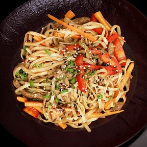 Лапша вок со свининой