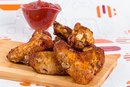 Крылья на мангале