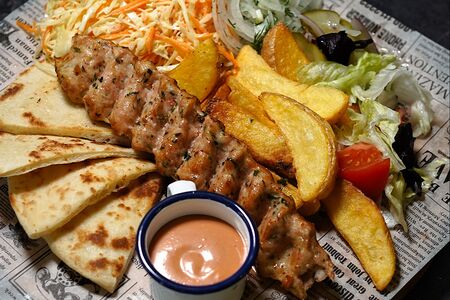 Сет Обед с кебабом из курицы