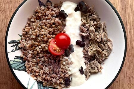 Гречка с томленой уткой