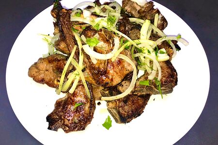 Шашлык из баранины на кости