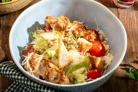 Цезаридзе с кебабом из цыпленка