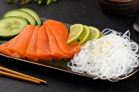 Сашими из лосося