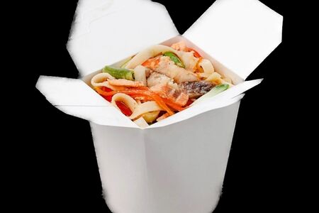 Удон с курицей острый