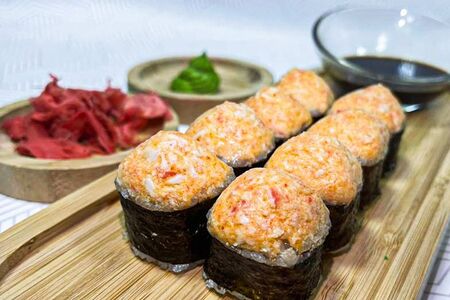 Ролл Запечённый с крабом