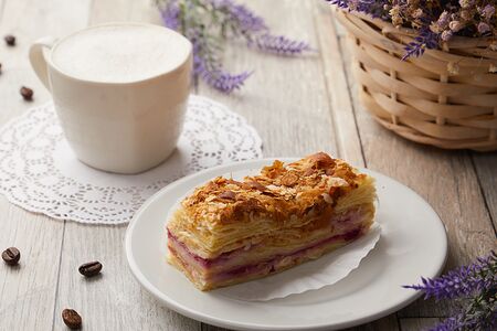 Вегетарианское Пирожное Наполеон