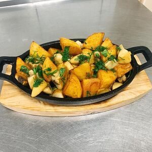 Жаркое из картошки с грибами