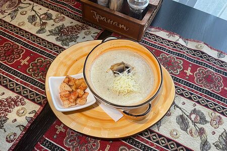 Суп-пюре грибной