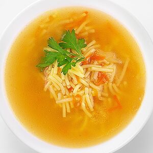 Суп вермишелевый с курицей