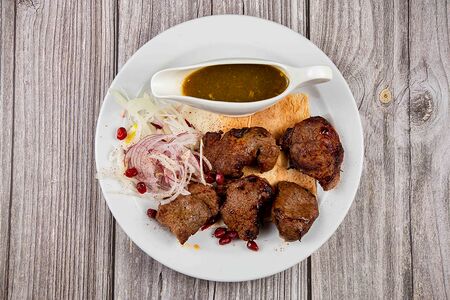 Шашлык из бараньей мякоти