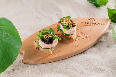 Тапас с крем-лососем