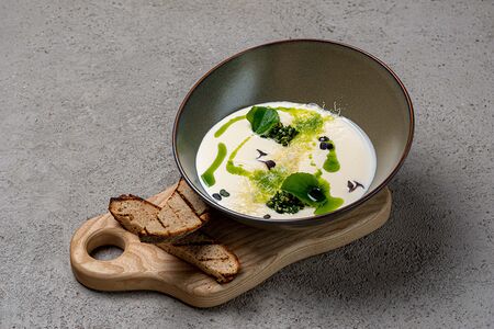 Крем-суп из алтайского сыра