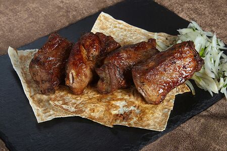 Шашлык из cвинoй шеи