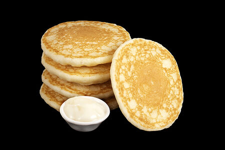 Оладушки Домашние со сгущёнкой