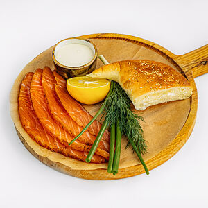 Слабосолёный лосось