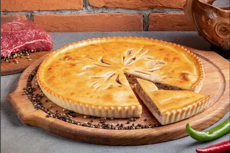 Осетинский пирог с рубленым мясом