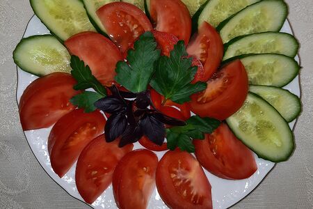 Овощи в ассортименте