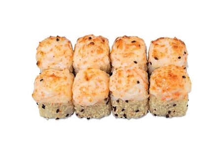 Запеченный с креветкой