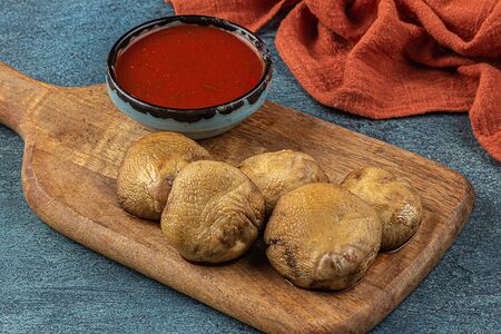 Шампиньоны на углях