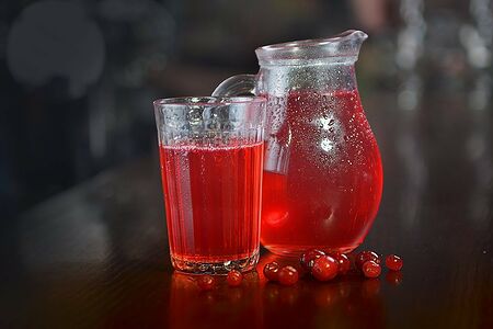 Морс клюквенный