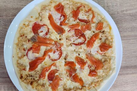 Пицца с морепродуктами