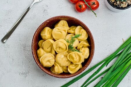 Пельмени с лососем