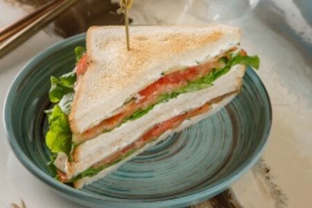 Сэндвич с лососем