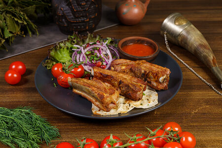 Шашлык из свиных ребрышек