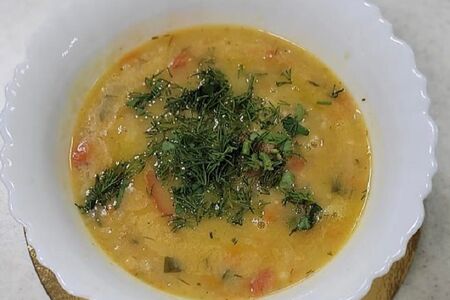 Лапша с куриными фрикадельками